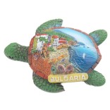 Релефна фигурка с магнит във формата на костенурка - морски мотиви, България