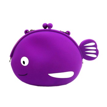 Цветна чантичка във формата на риба