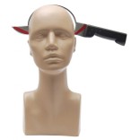 Парти артикул - нож през главата, изработен от PVC материал