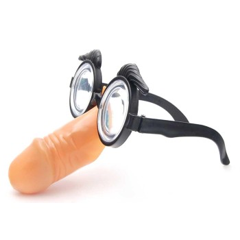 Забавни уголемяващи очила с нос във формата на мъжки атрибут