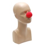 Парти артикул - клоунски нос, изработен от донапрен