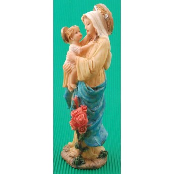 Декоративна фигурка - Божията майка с Младенеца на ръце