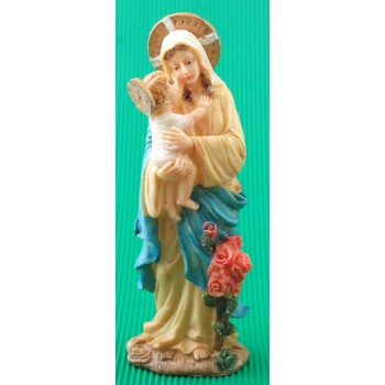 Декоративна фигурка - Божията майка с Младенеца на ръце