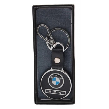 Автомобилен ключодържател с кръгла пластина - BMW