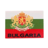 Сувенирна фигурка с магнит - българския трикольо с герб
