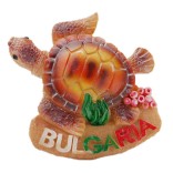 Сувенирна магнитна фигурка във формата на костенурка с надпис - България