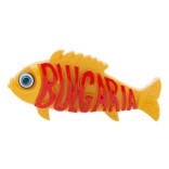 Цветна магнитна фигурка - риба с напдис България