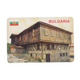 Сувенирна магнитна пластинка - стара българска къща