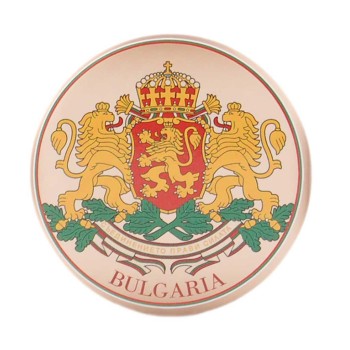 Сувенирна метална значка - българския герб