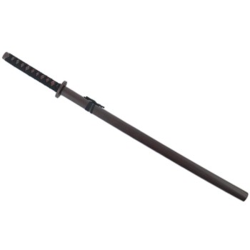 Сувенирен самурайски меч с кания - кафяв
