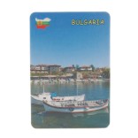 Сувенирна магнитна пластинка - лодки, България