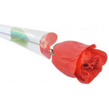 Роза от плат с изненада дамски стринг - универсален размер