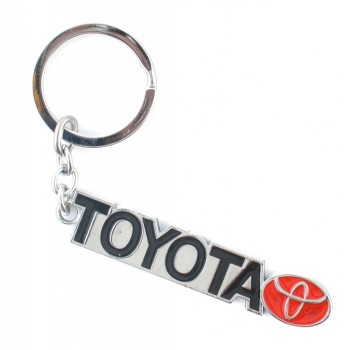 Автомобилен ключодържател - метална пластина - Toyota