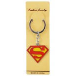 Ключодържател с цветна метална пластинка - логото на Superman