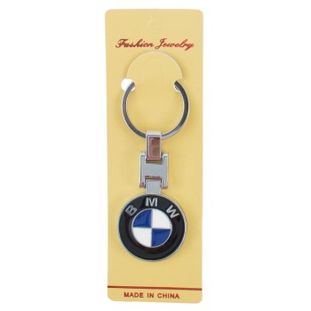 Автомобилен метален ключодържател - емблема на BMW