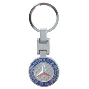 Автомобилен метален ключодържател - емблема на Mercedes