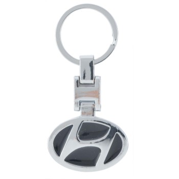 Автомобилен ключодържател - черна емблема на Hyundai