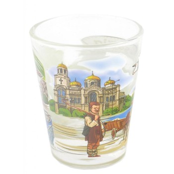 Сувенирна чаша за шот - забележителности от българското черноморие