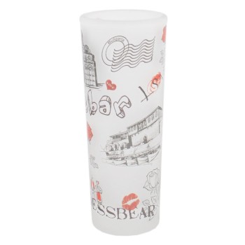 Сувенирна чаша за шот - забележителности от Несебър