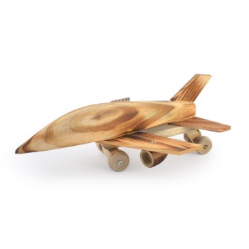 Сувенир от дърво - самолет - изтребител
