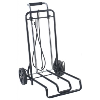 Сгъваема пазарска количка за багаж с ластино въже