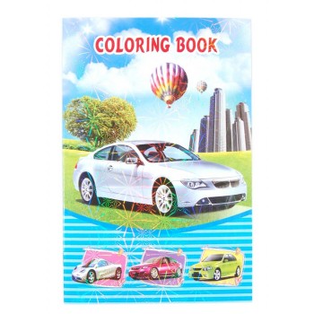 Книжка с 8 страници за оцветяване и 2 страници тематични самозалепващи се стикери