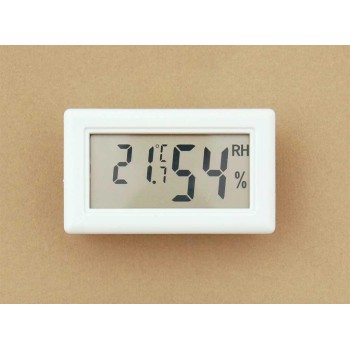 Дигитален термометър с влагометър за вграждане