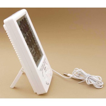 Дигитален термометър с влагометър с външен сензор