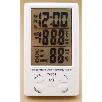 Дигитален термометър с влагометър