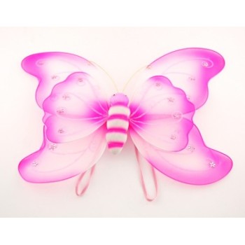 Декоративни пеперудени крилца с ластици за закачане на гърб