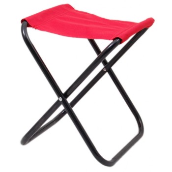 Сгъваем стол, носеща конструкция - метал, седалка - текстил