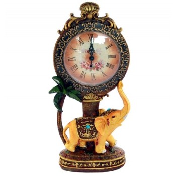 Декоративен керамичен настолен часовник - 33см