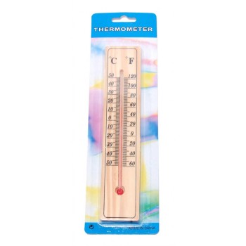 Дървен стаен термометър