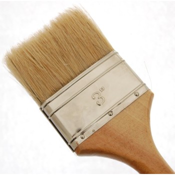 Четка за боядисване с естествен косъм и дървена дръжка