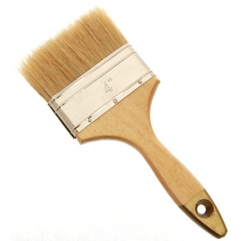 Четка за боядисване с естествен косъм и дървена дръжка
