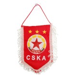 Сувенирен триъгълен от плат с емблема и надпис на ЦСКА