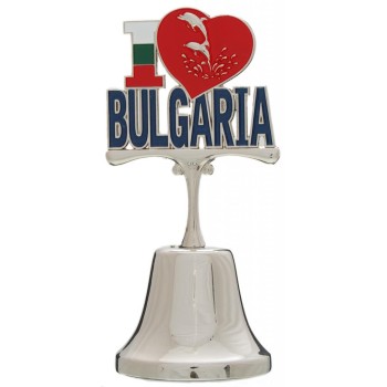Сувенирна камбанка с магнит и надпис България