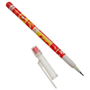 Комплект секторни моливи с капачка с гума и PVC корпус