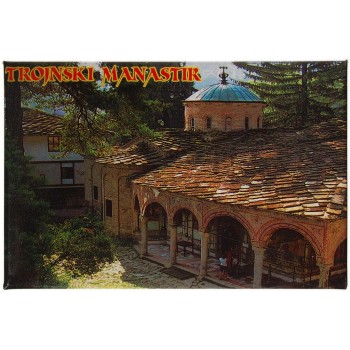 Сувенирна магнитна фигурка - Троянски манастир