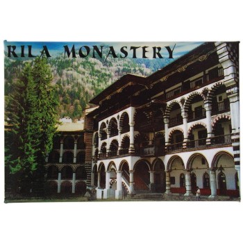 Сувенирна магнитна фигурка - Рилски манастир