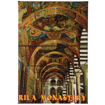 Сувенирна магнитна фигурка - Рилски манастир