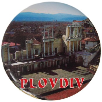 Сувенирна фигурка с магнит и отварачка - Античният театър в Пловдив