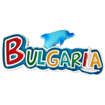 Декоративна фигурка с магнит - България