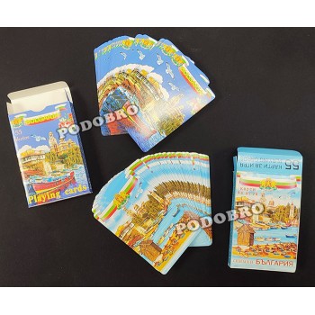 Сувенирни карти за игра - забележителности в България