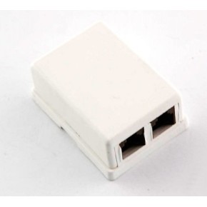 Телефонна розетка с два изхода RJ-6