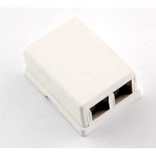Телефонна розетка с два изхода RJ-6