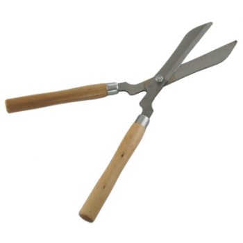 Градински инструмент за подрязване с дървени дръжки - 35см