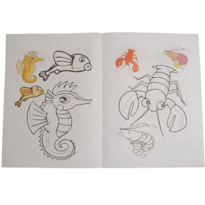 Книжка за оцветяване с 8бр