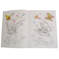 Книжка за оцветяване с 8бр