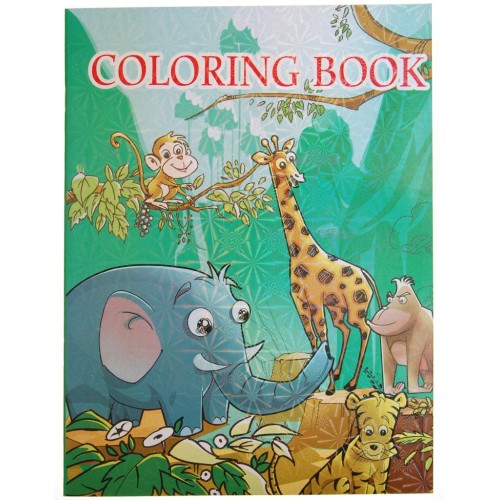 Книжка за оцветяване с 8бр